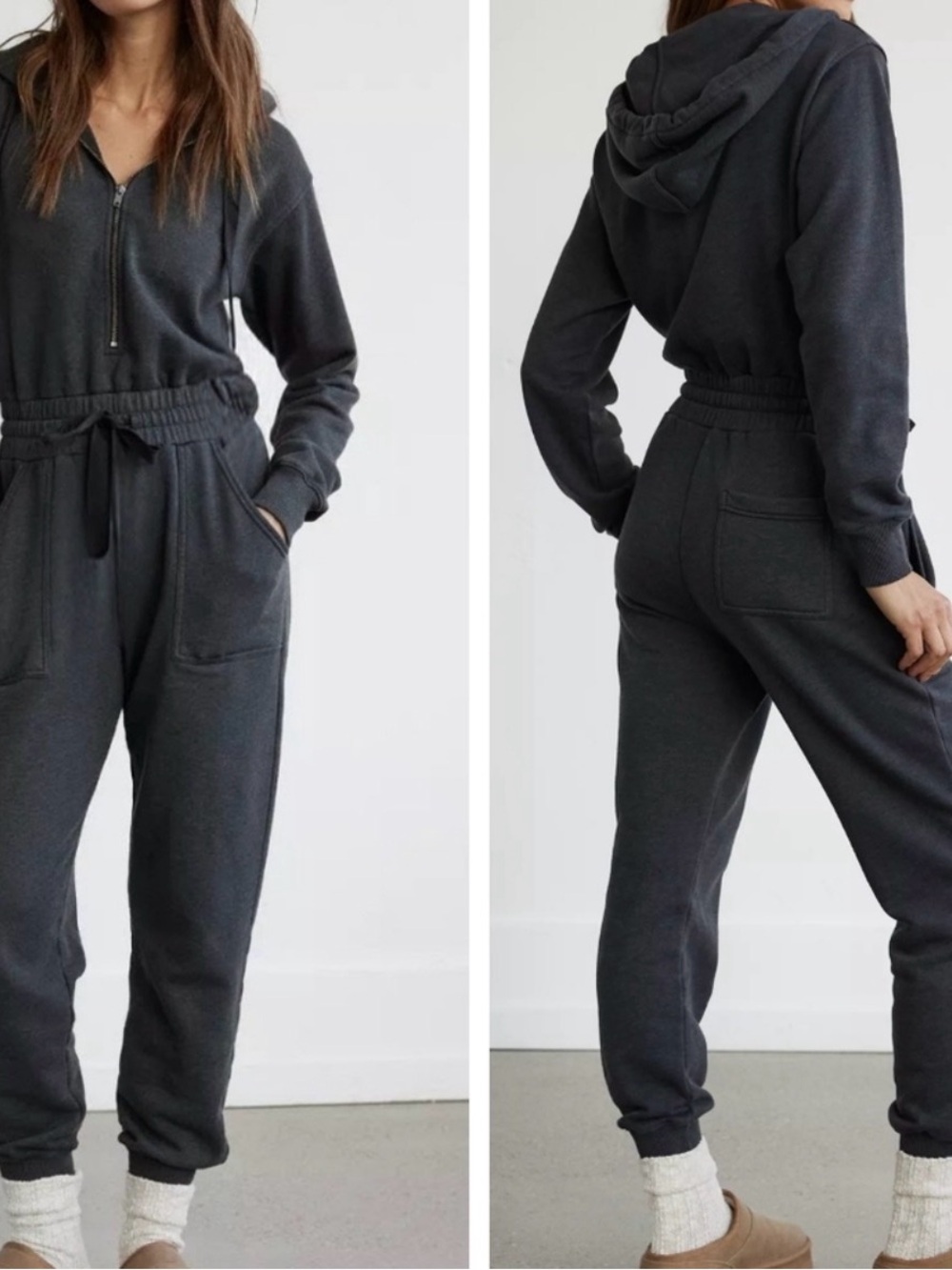 American Eagle Women's Zip-Up Jumpsuit